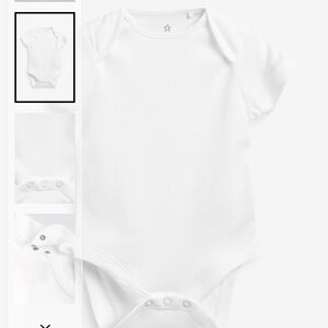 Set of three Next bodysuits